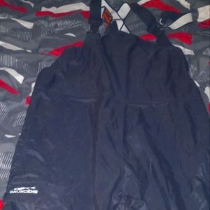 GRUNDENS New Weather Watch RAIN BIBS Black sz Medium